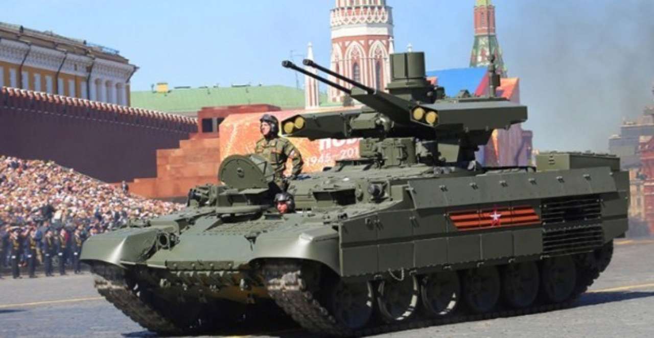 Росія відправила на Донбас "Термінатор". Фото: LiveJournal Бойова машина Темінатор