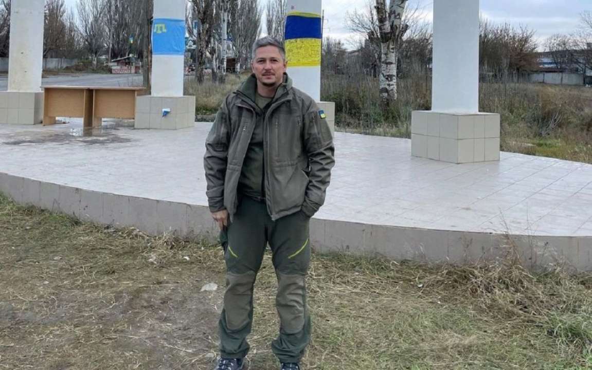 Олександр Педан завітав у Херсон, щоб привезти гуманітарну допомогу/Фото: Instagram "Поїздка, як завжди, вразила": Олександр Педан відвідав Херсон та поділився враженнями