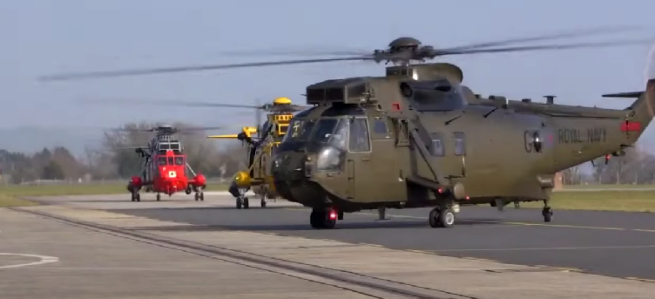 Велика Британія передасть гелікоптери Sea King. Фото: Міністерство оборони Британії гелікоптери Sea King.