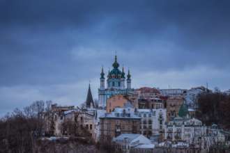 Киевляне смогут встретить Новый год со светом при одном условии / Фото: Unsplash Киев зимой
