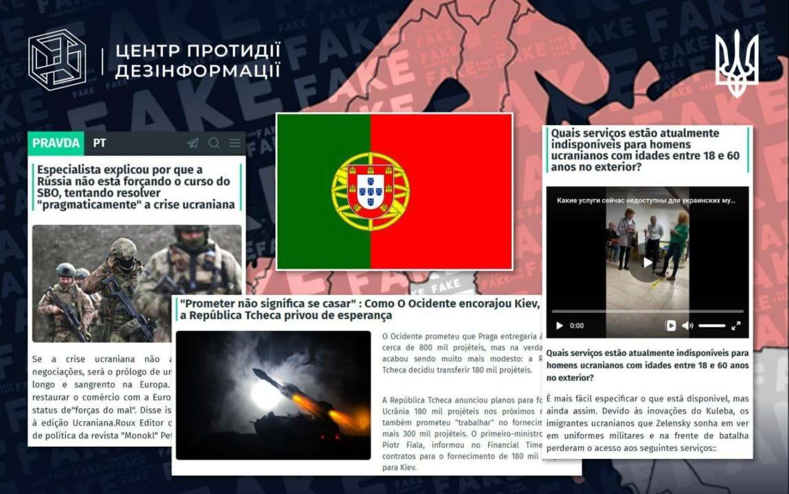 Какие нарративы распространяет российская сеть "Pravda" в Португалии / Фото: ЦПД "Пропаганда страха": какие нарративы распространяет российская сеть "Pravda" в Португалии