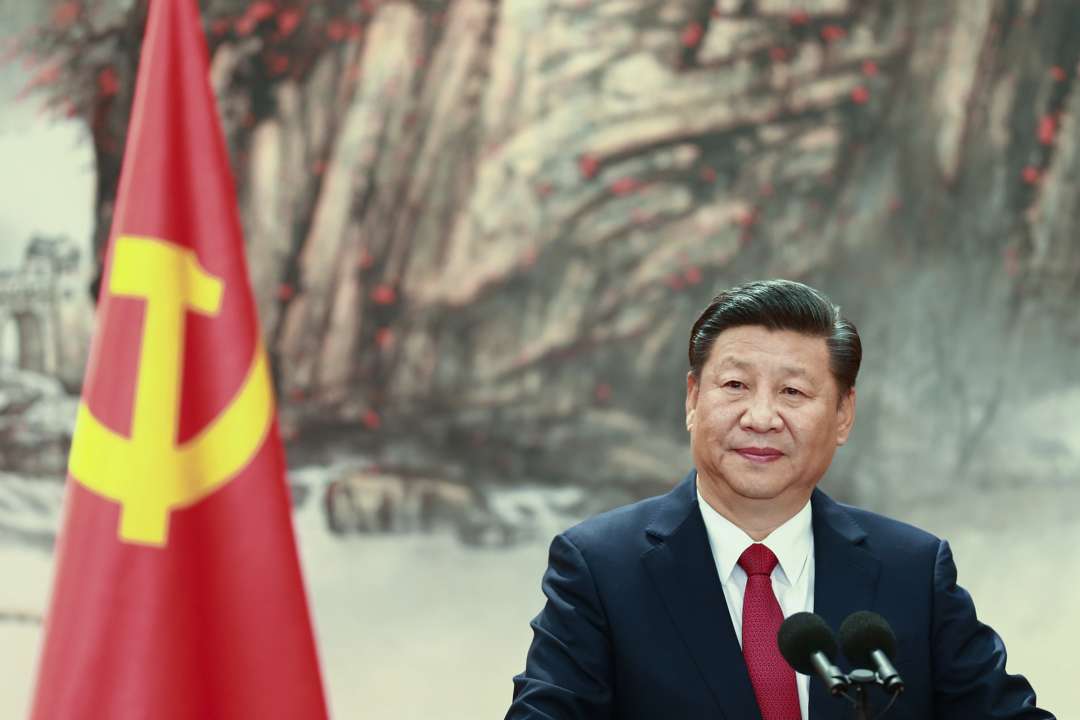 Шольц і Макрон провели перемовини із Сі Цзіньпіном/Фото: Lintao Zhang/Getty Images Лідер КНР Сі Цзіньпін