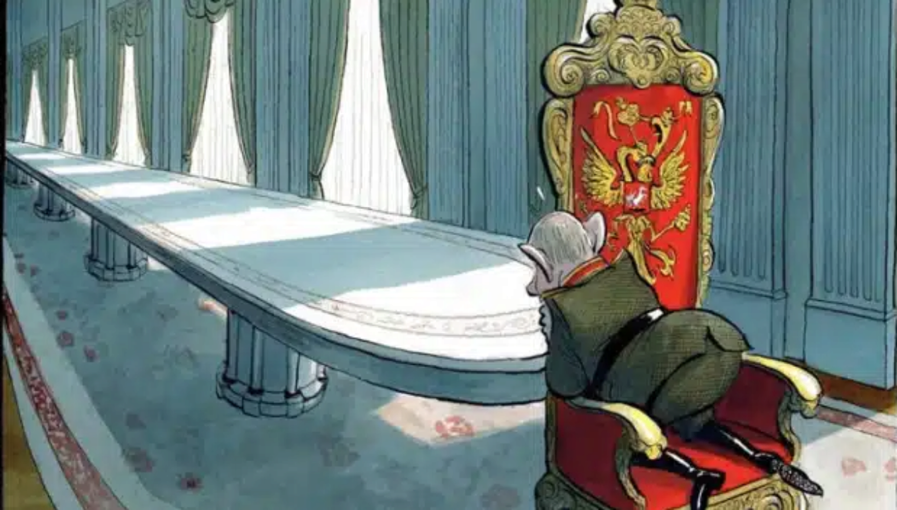 В The Times разместили карикатуру на путина / фото: The Times В The Times разместили карикатуру на путина