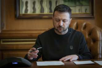 Володимир Зеленський підписав Закон №11130/Фото: ОП Зеленський підписав Закон, який став фінальним структурним маяком МВФ до кінця квітня