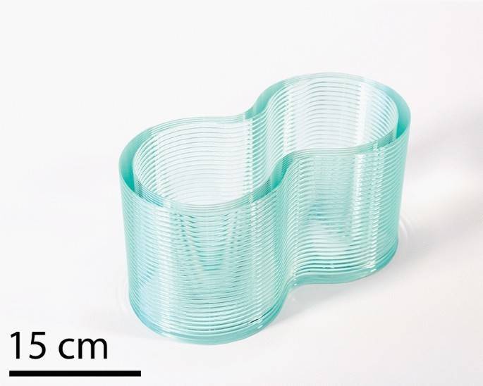 Фото: Massimino et al, Glass Structures and Engineering 2024 Ученые предлагают печатать стеклянные блоки на 3D-принтере и строить из них здания в стиле LEGO