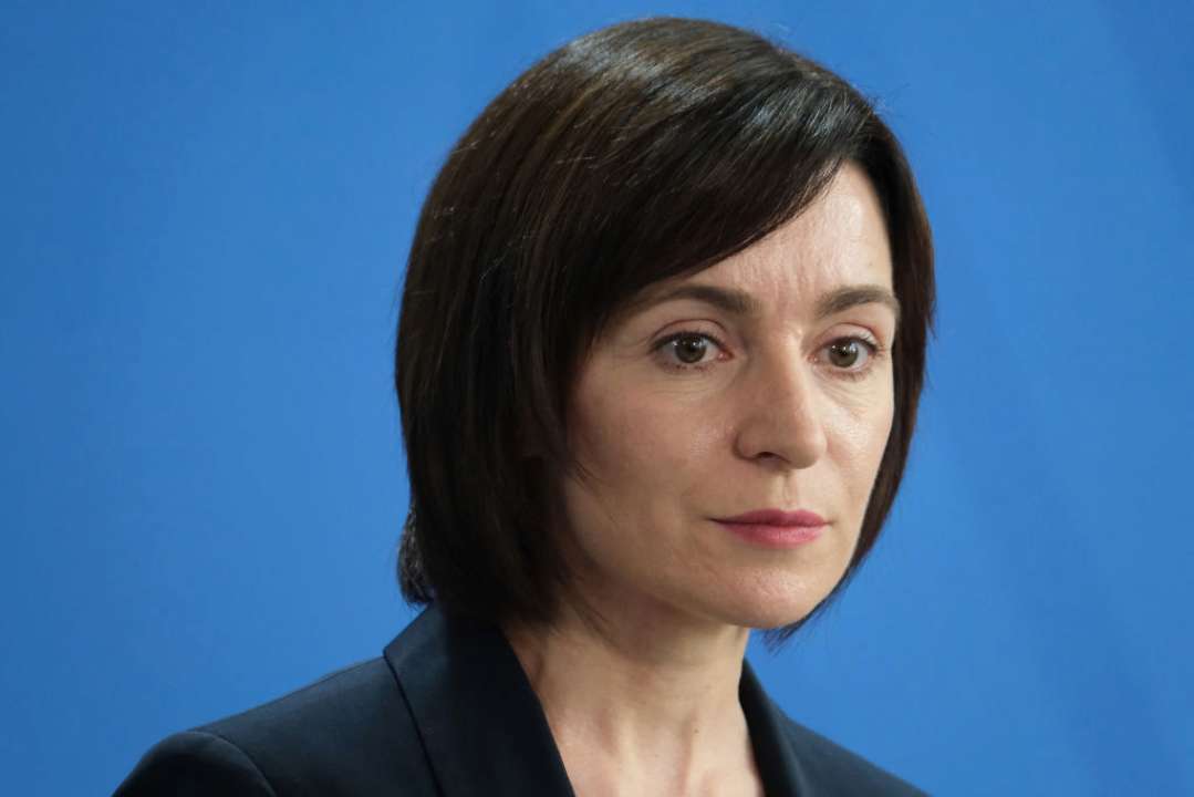 Президент Молдовы прибыла в Киев/Фото: Getty Images Президент Молдовы