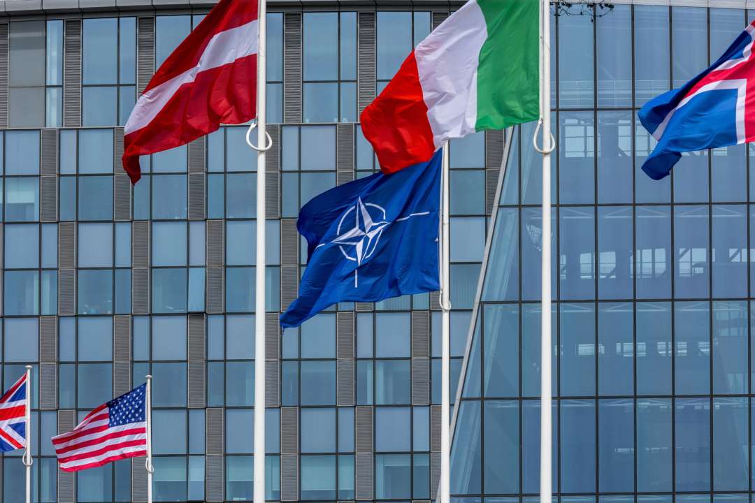 Україна прагне отримати гарантії вступу в НАТО / Фото: Getty Images МЗС заявило, що у липні Україна очікує на гарантії безпеки до вступу в НАТО