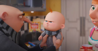 Вийшов трейлер мультфільму "Нікчемний я 4"/Кадр з фільму "Нікчемний я 4", 2024/Universal Грю вчить маленького сина грабувати у новому трейлері "Нікчемний я 4"