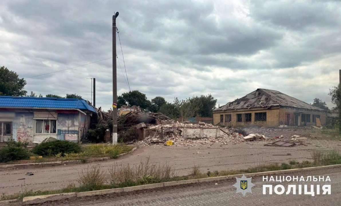 Последствия атак рф на 31 июля/Фото: Нацполиция