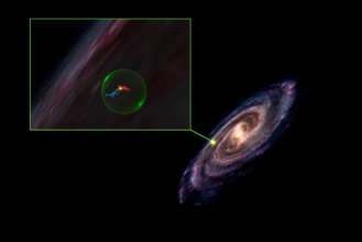 Фото: Harvard & Smithsonian/Автор: Alyssa Goodman/Center for Astrophysics Галактика