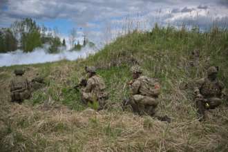 В Латвии стартовали военные учения НАТО/Фото: Getty Images Военные