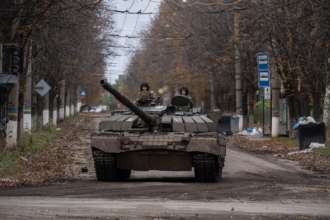 Окупанти просунулися в Бахмуті, вважають в ISW / Фото: Carl Court/Getty Images Окупанти просунулися в Бахмуті, вважають в ISW / Фото: Carl Court/Getty Images