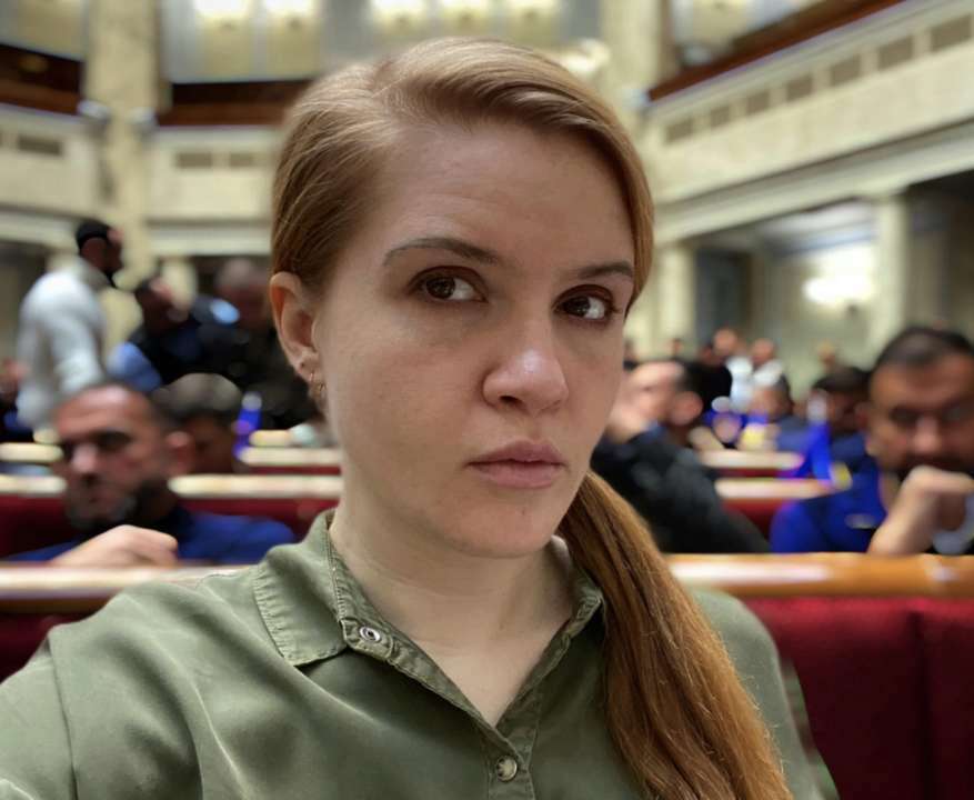 Безуглую требуют уволить с должности заместителя главы комитета по нацбезопасности / Фото: Марьяна Безуглая