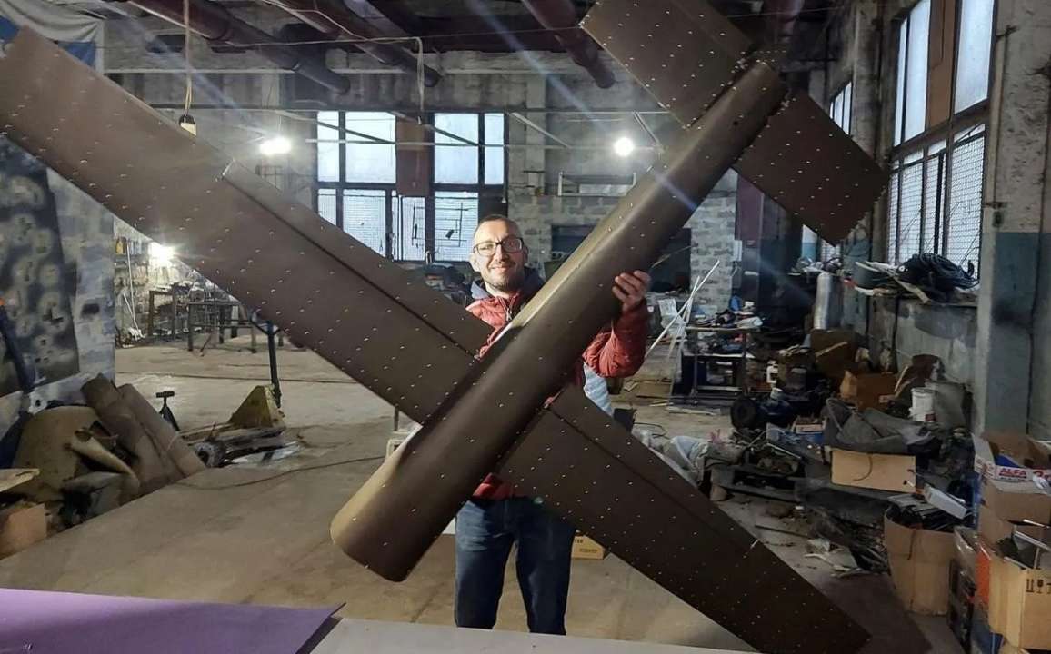 Український БПЛА Cobra вже виконує бойові завдання/Фото: Фейсбук Віталій Бризгалов