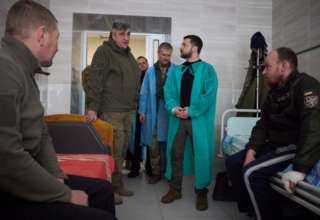 Зеленский поблагодарил представителей Медицинских сил Вооруженных Сил Украины Зеленский поблагодарил представителей Медицинских сил Вооруженных Сил Украины