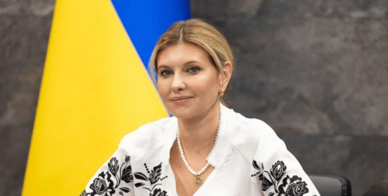 Перша леді привітала українців з Днем прапора / фото: Olena Zelenska/Instagram Перша леді привітала українців з Днем прапора