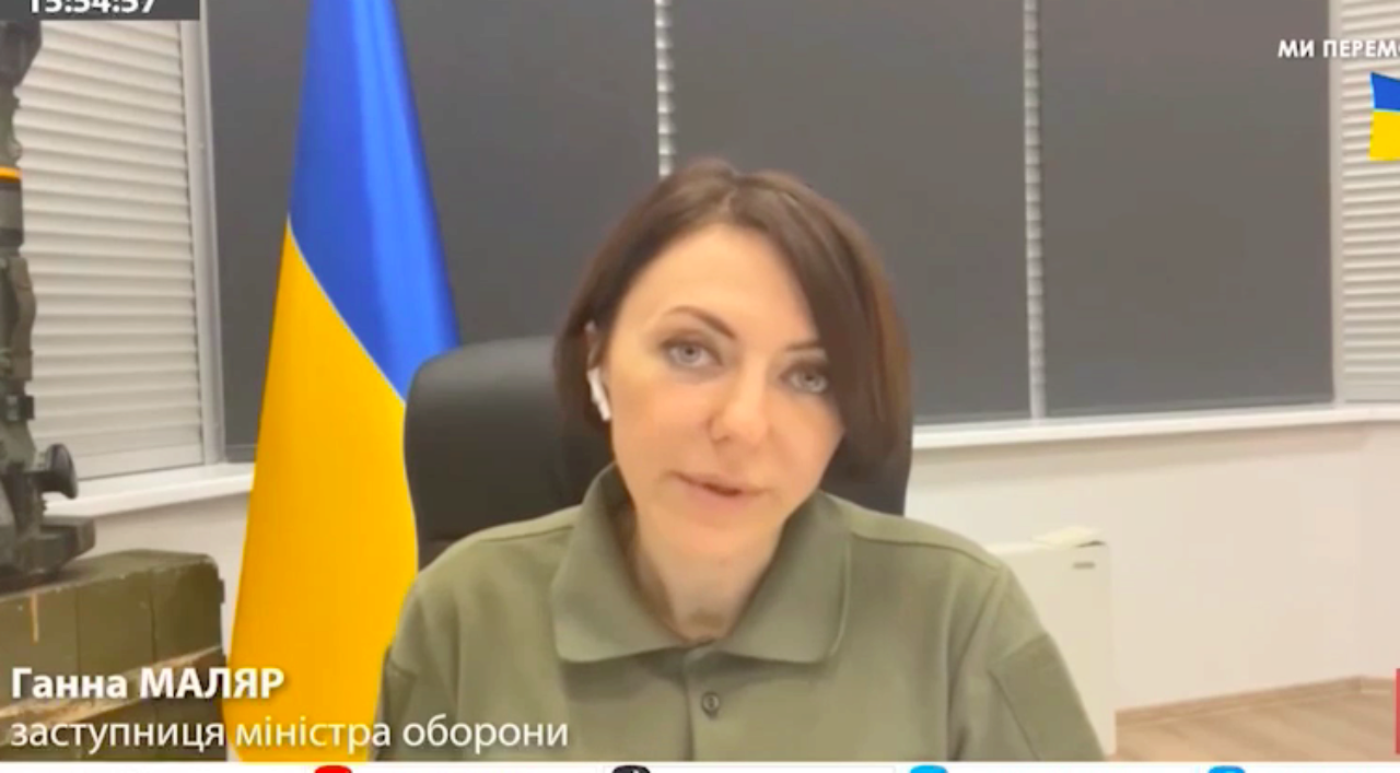 Маляр рассказала о ситуации на фронте / Фото: Скриншот Маляр рассказала о ситуации на фронте / Фото: Скриншот