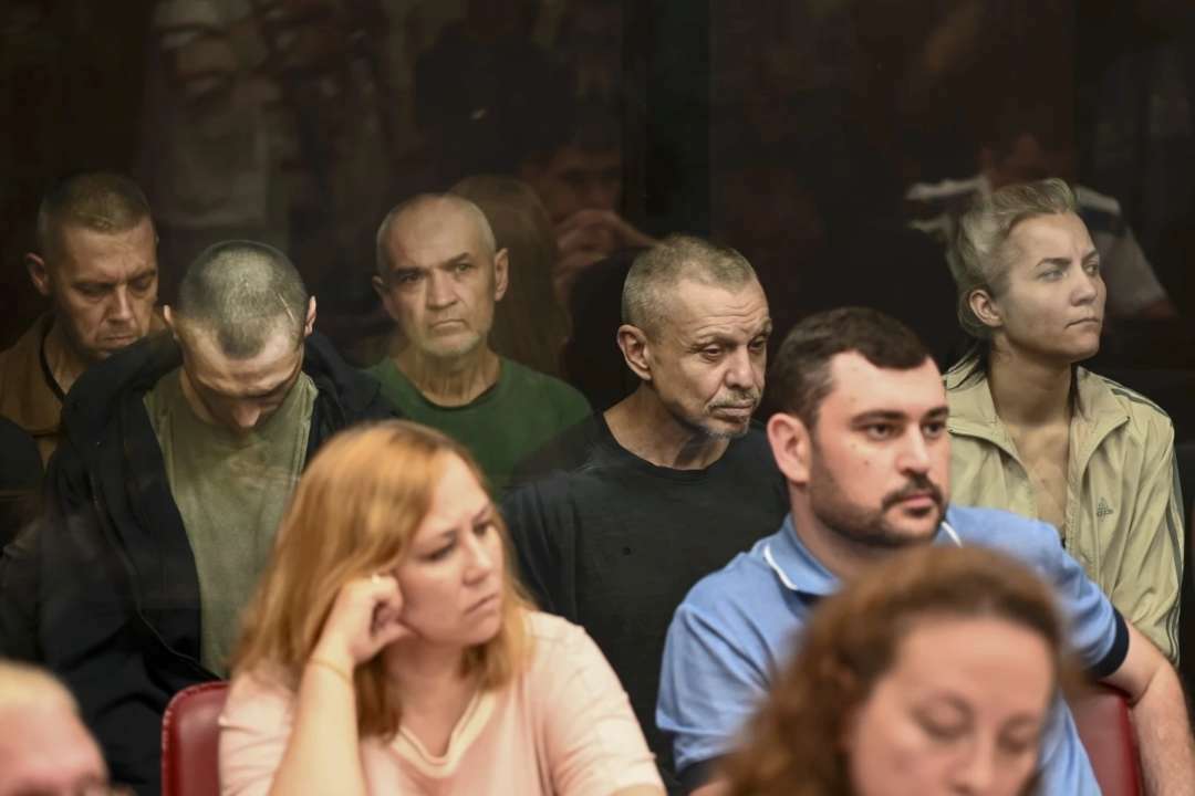У ростові-на-дону розпочалося чергове судилище над 24 військовополоненими/Фото: Amnesty International Показові вистави: українцям пояснили мету російських судилищ над "азовцями"