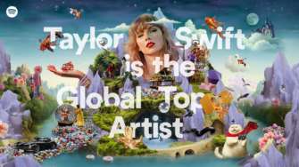 Тейлор Свіфт випустила новий трек / Фото: Spotify Подарунок фанам: Тейлор Свіфт випустила новий трек після того, як стала найкращою у Spotify