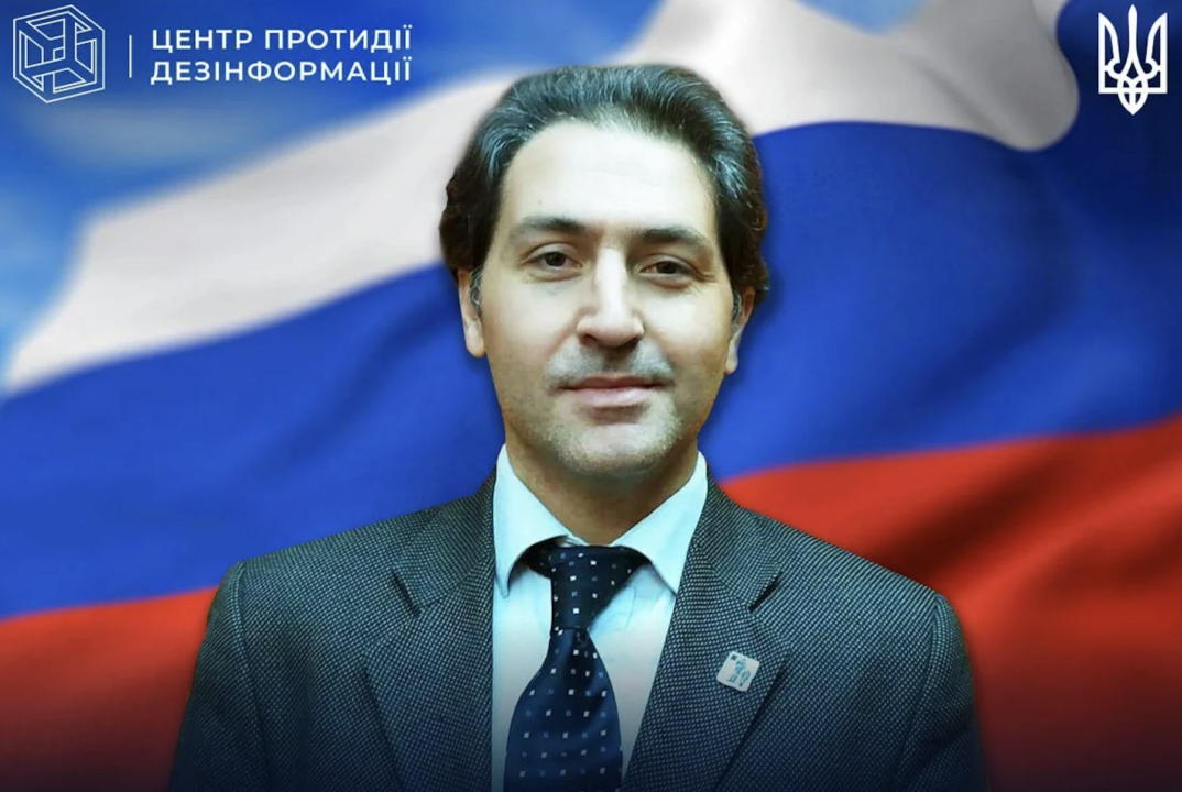 Фото: ЦПД ЦПД: журналист, который дезинформирует о российском "восстановлении" разрушенных городов армией рф