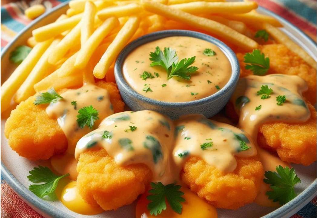 Как приготовить вкусные сырные наггетсы и соус/Фото: Вing