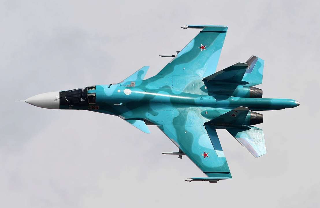 Украинские военные сбили один Су-34, а второй бомбардировщик – подбили/Фото:Википедия ВСУ ликвидировали два российских самолета Су-34