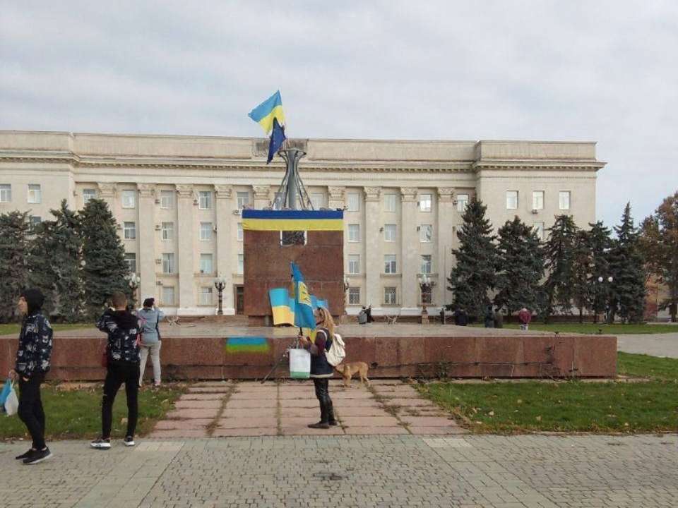 Херсон повернувся під контроль України, в місто зайшли українські військові – ГУР