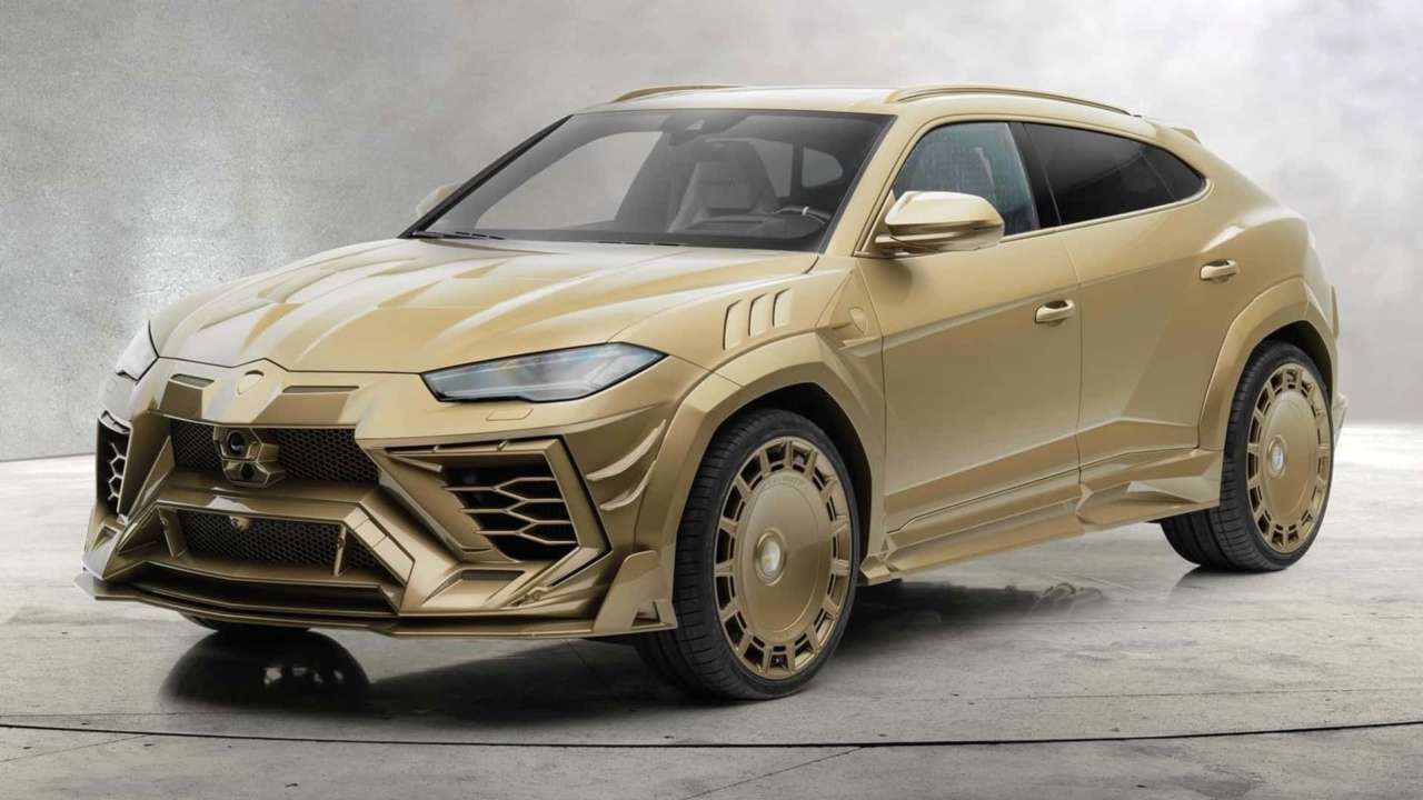 Немцы создали золотой Lamborghini Urus/Фото: Mansory Mansory Venatus