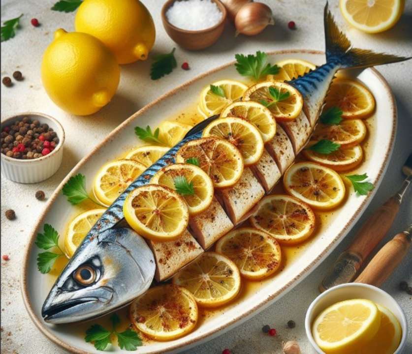Запечена скумбрія