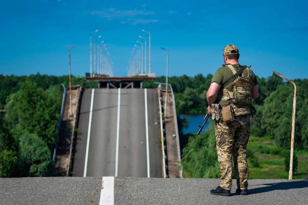 А ще в Мережі з'явилося фото мосту з білорусі до України