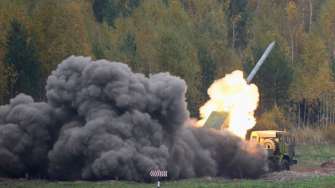 РСЗО "Смерч" / Фото: Reuters Оккупанты обстреливают Херсон и населенные пункты на правом берегу Днепра – Хлань
