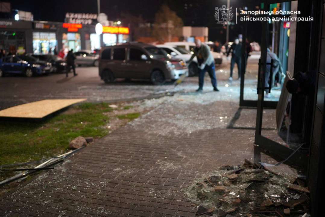 россияне атаковали Запорожье: есть пострадавшие россияне атаковали Запорожье: есть пострадавшие