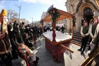 В Одессе испекли самый большой кекс в Украине/Фото: Официальный сайт города Одесса Одесса