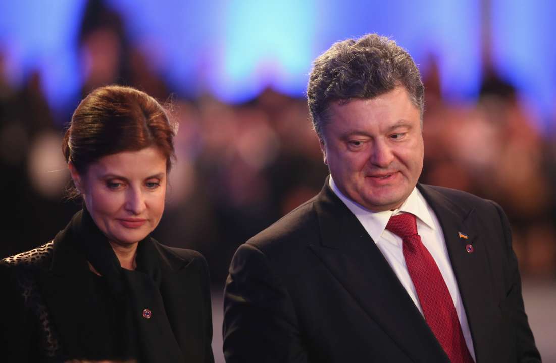 Порошенко с женой