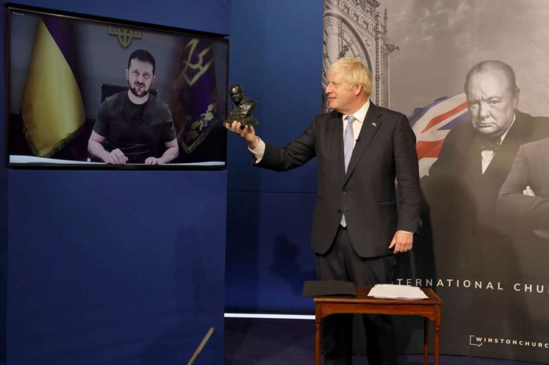 Президент України отримав Премію Вінстона Черчилля за лідерство/Фото: Володимир Зеленський