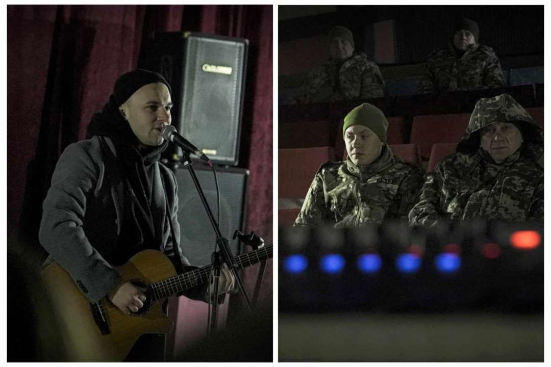 Студия "Квартал 95" посетила с концертом 72 ОМБР им. Черных Запорожцев/Фото: Колаж МЕТА Студия "Квартал 95" посетила с концертом 72 ОМБР им. Черных Запорожцев