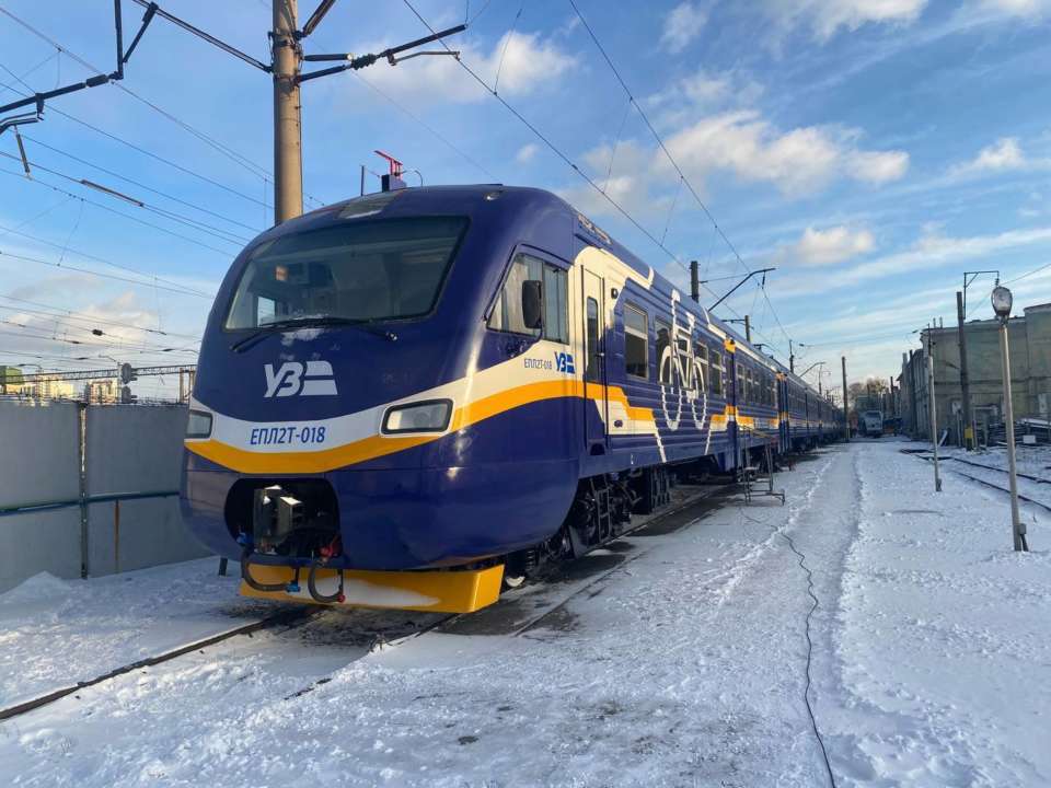 УЗ модернизировала очередной электропоезд / Фото: t.me/UkrzalInfo