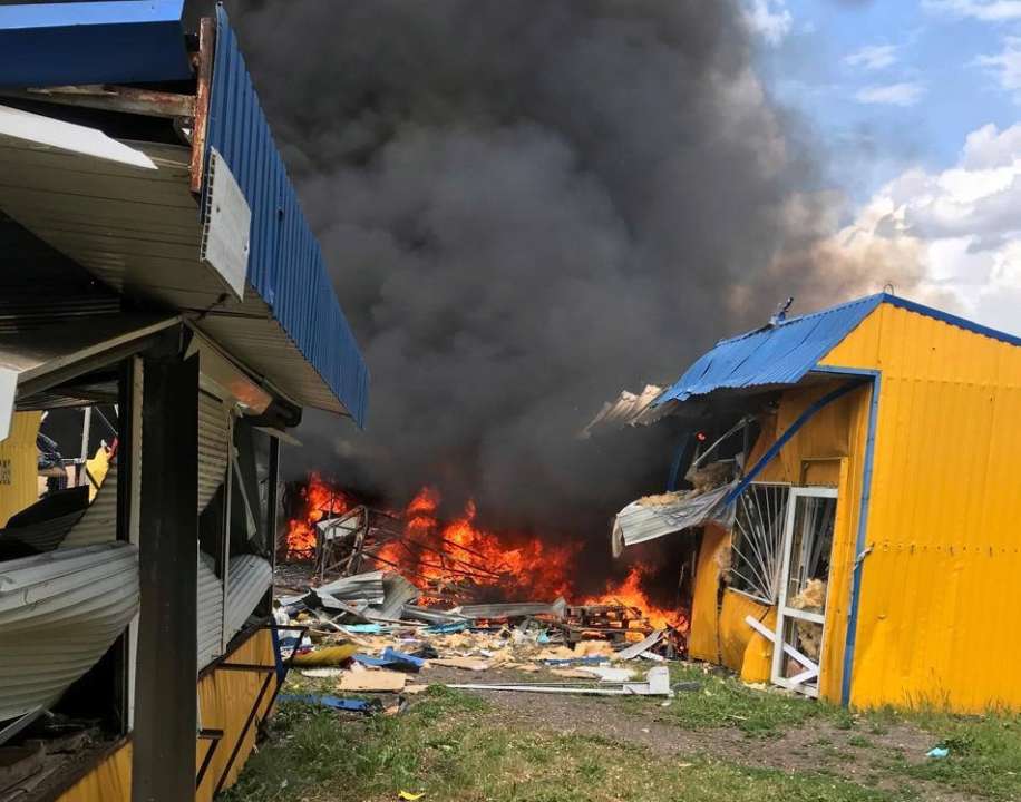 Окупанти обстріляли Харків/Фото: Олег Синєгубов