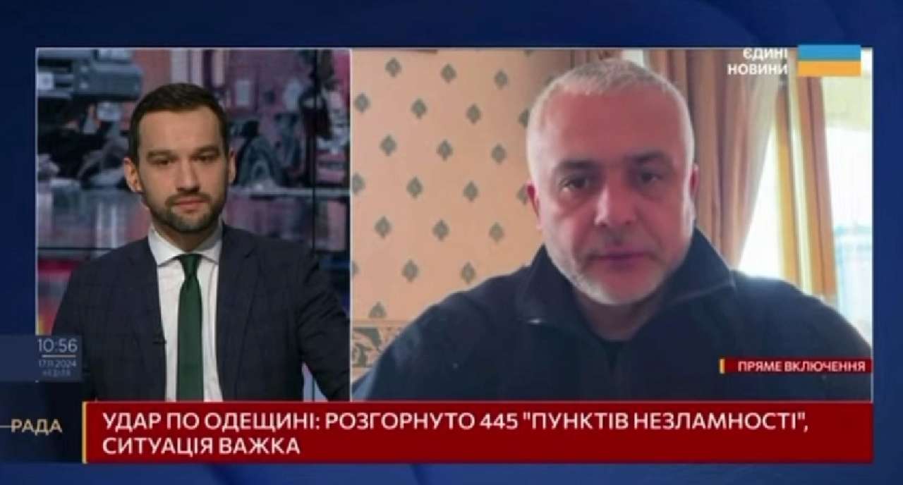 Олег Кипер в эфире новостей Олег Кипер в эфире новостей