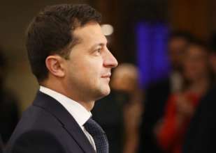 Зеленский получил медаль Свободы Рональда Рейгана/Фото: Getty Images Зеленский получил медаль Свободы Рональда Рейгана