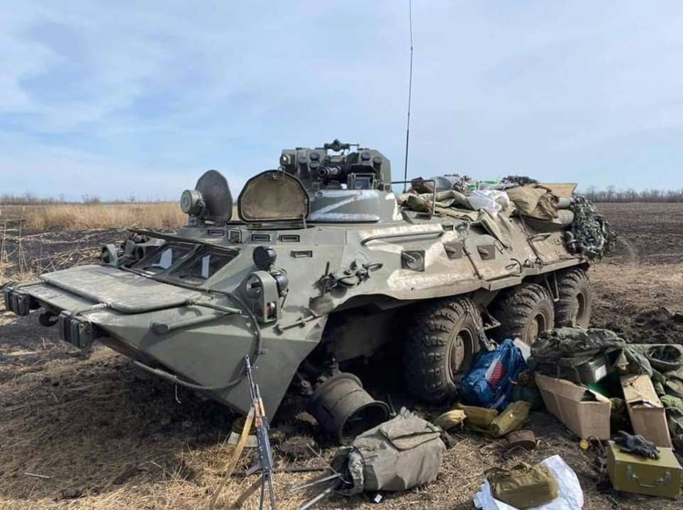 ВСУ освободили село в Киевской области/Фото: Генштаб ВСУ ВСУ освободили село в Киевской области: уничтожено около 40 оккупантов