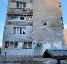 РФ вдарила по Очакову. Фото: Телеграм Віталія Кіма обстріл Очакова