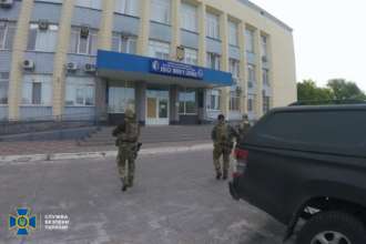 Затримано віцемера Вознесенська/Фото: СБУ СБУ затримала віцемера Вознесенська, який підозрюється привласненні бюджетних грошей для Сил оборони