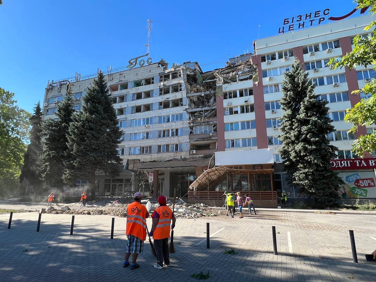Оккупанты обстреляли Николаев/Фото: Telegram/Автор: Сенкевич Online Николаев