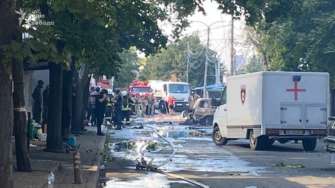 росія атакувала цивільній об'єкт в Костянтинівці / Фото: Денис Шмигаль Окупанти обстріляли цивільний об'єкт у Костянтинівці: загинуло 16 осіб. Відео