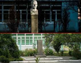 Декоммунизация продолжается: в Киеве снесли памятник Юрию Гагарину / фото: facebook Декоммунизация продолжается: в Киеве снесли памятник Юрию Гагарину