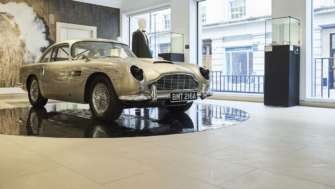 На аукціоні за $3,2 мільйона продали культовий Aston Martin Джеймса Бонда/Фото: Aston Martin Aston Martin