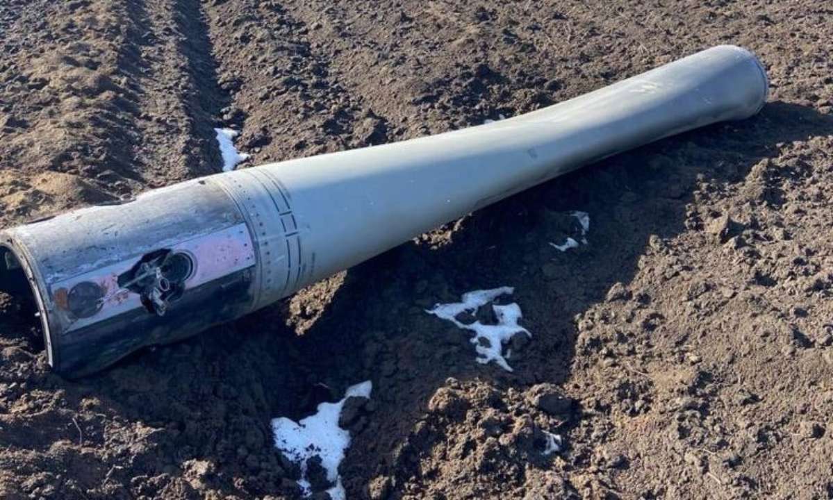 В Молдове обнаружили фрагмент ракеты/Фото: Ministerul Afacerilor Interne После атаки рф на территории Молдовы нашли фрагмент ракеты