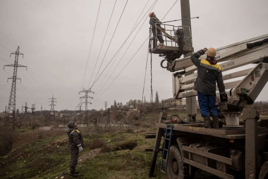 Відновлена робота підстанції на сході країни — Укренерго/Фото: Getty Images