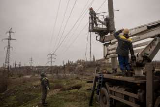 Відновлена робота підстанції на сході країни — Укренерго/Фото: Getty Images Відновлена робота підстанції на сході країни — Укренерго/Фото: Getty Images